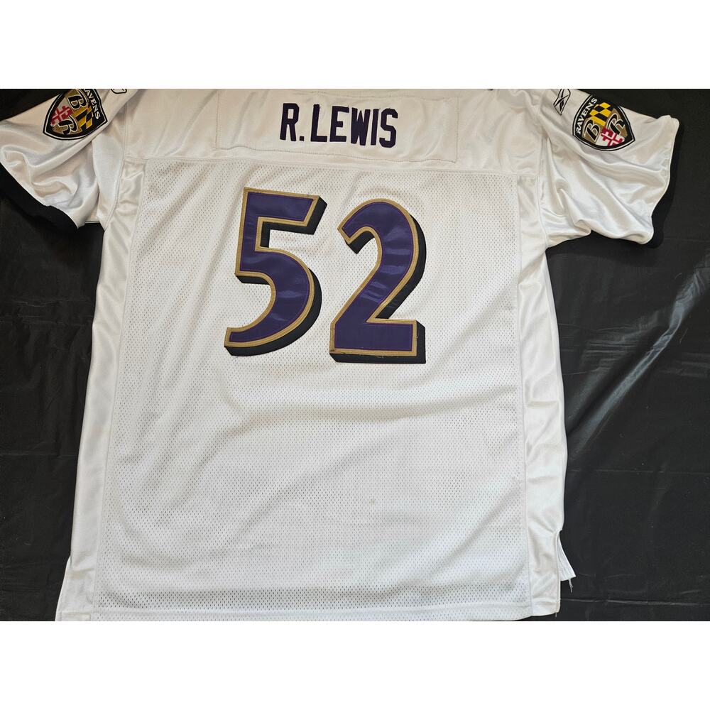 Ray Lewis NFL Baltimore Ravens Reebok Football Jersey 3XL 56
